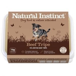 Natural Instinct Dog Food Beef Tripe 1KG
