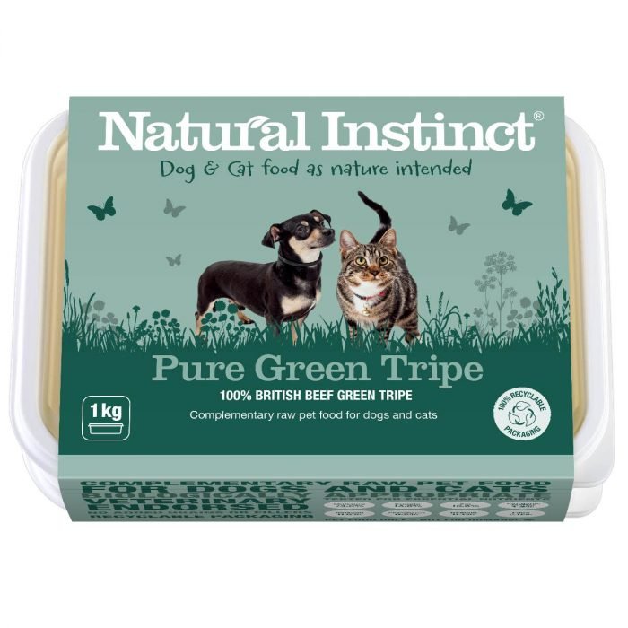 Natural Instinct Dog Food Pure Green Tripe 1KG