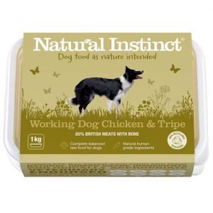 Natural Instinct Working Dog Chicken & Tripe 1KG