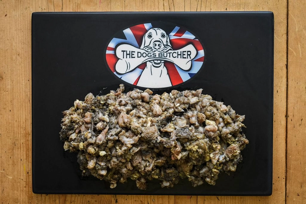 The dogs butcher lamb tripe lead on dog shop