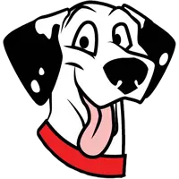 Lead on dog shop small logo