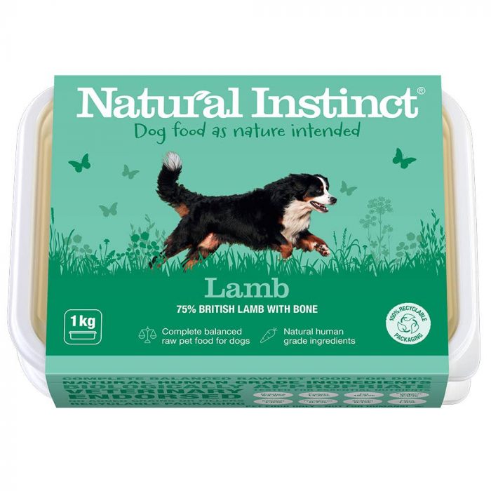 Natural Instinct Working Dog Lamb 1KG