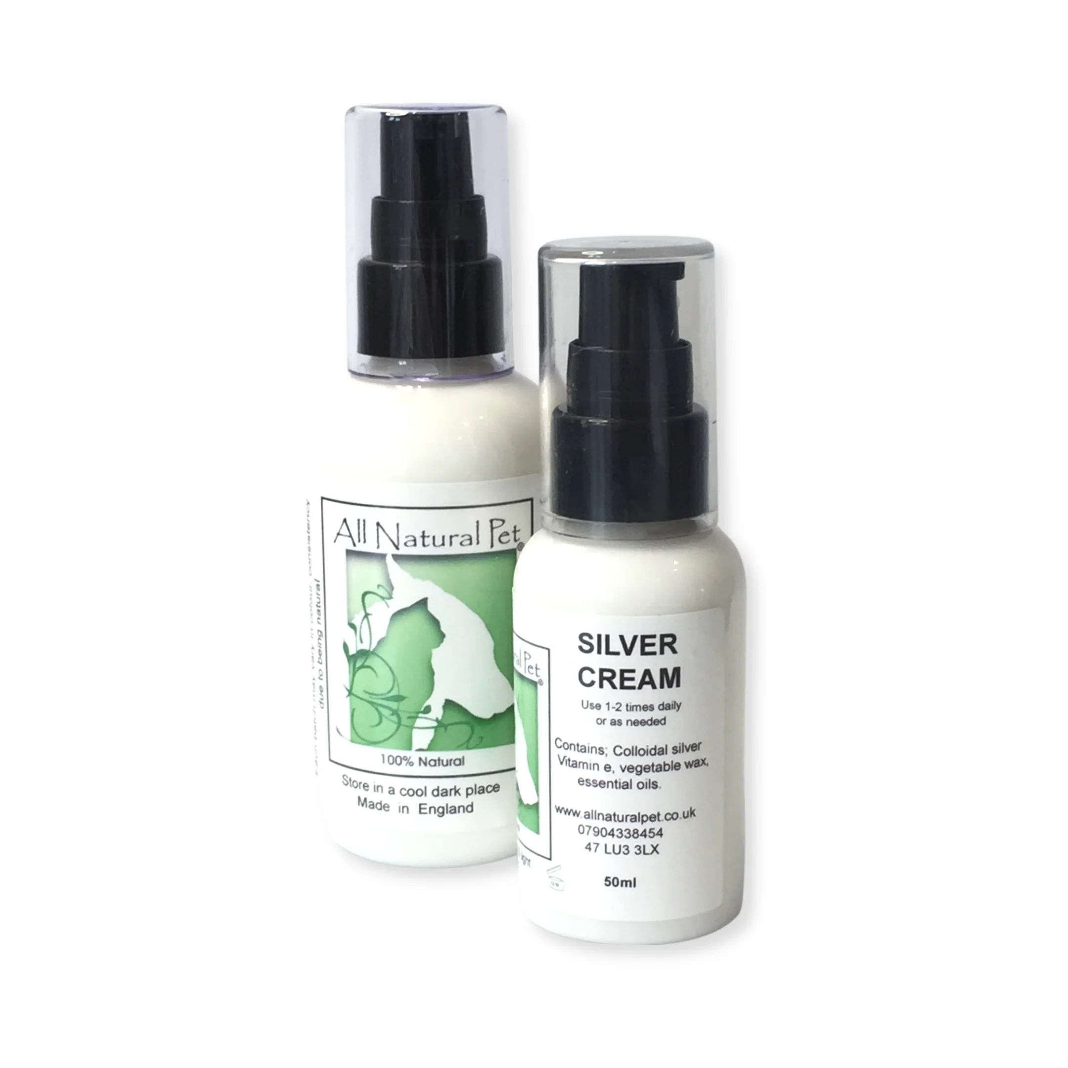 All Natural Pet Silver Cream