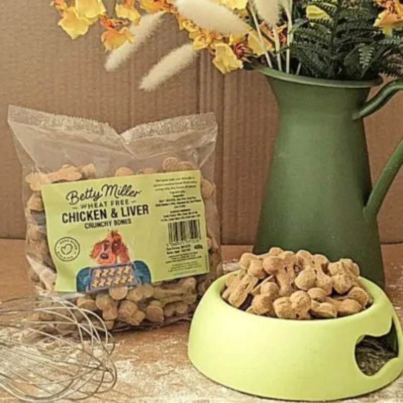 Betty Miller Wheat Free Chicken & Liver Crunchy Bones