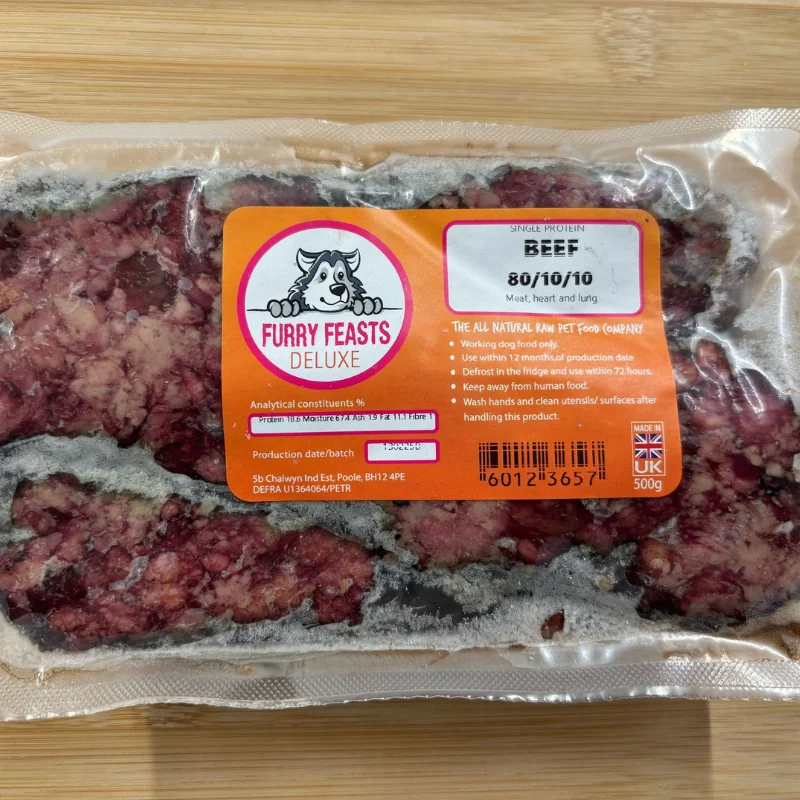 Furry Feasts Deluxe Beef 500g