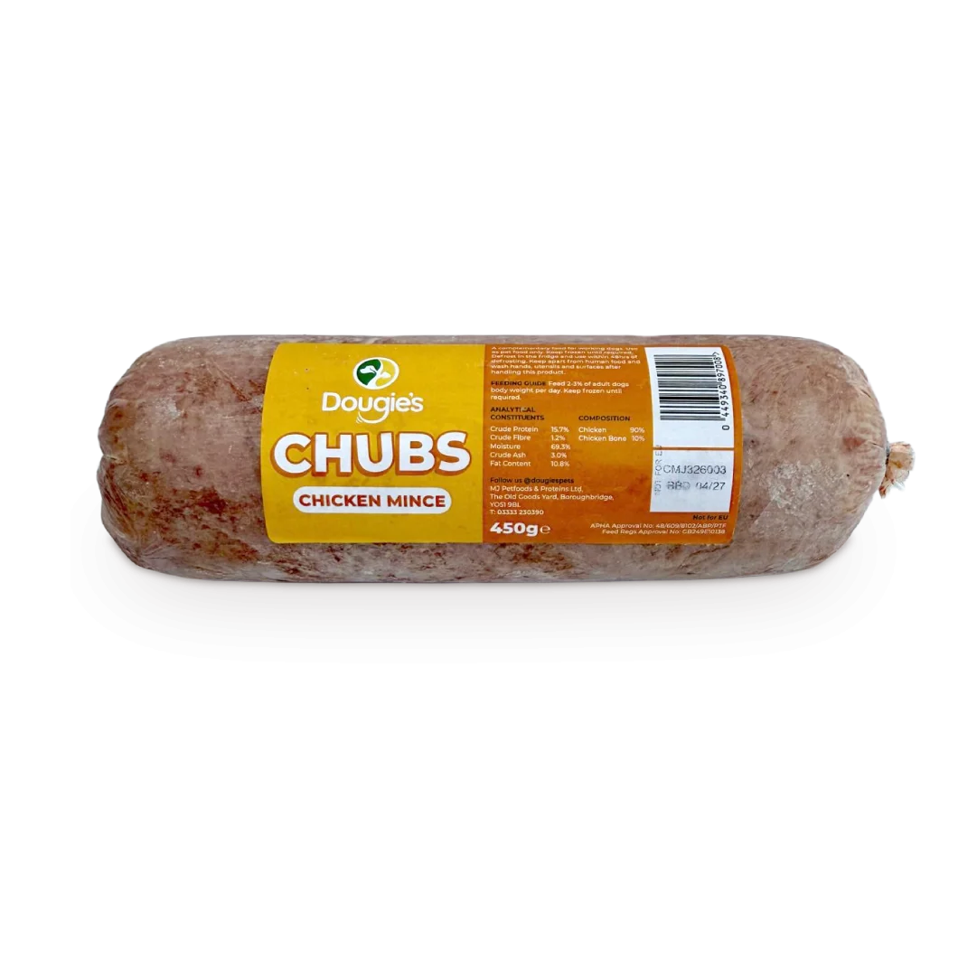 Dougies Chicken Mince 450g Chubb