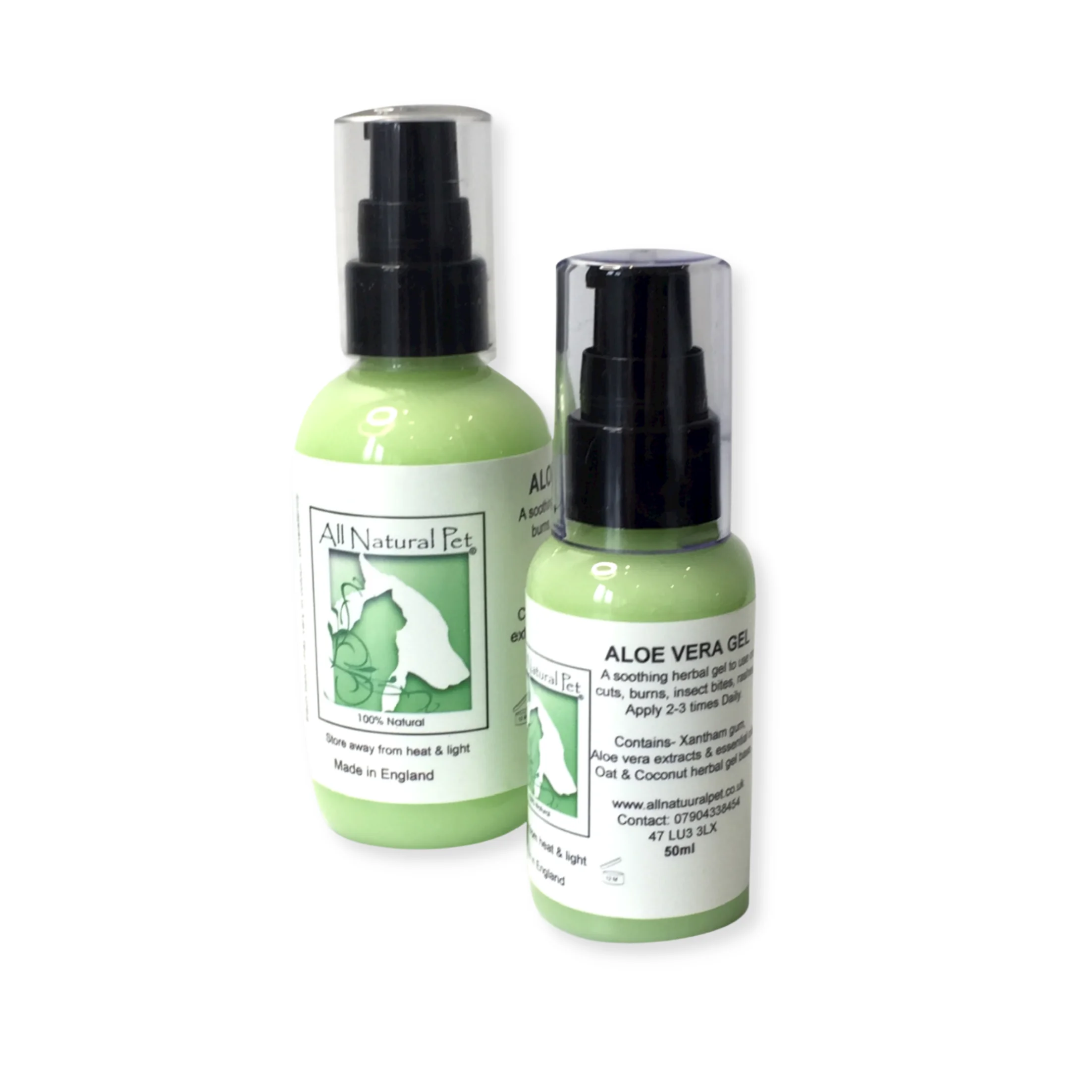 All Natural Pet Aloe Vera Gel 50ml